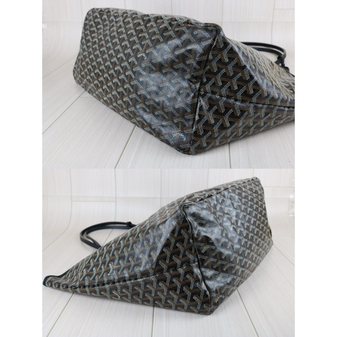 Very Good ( Rank A)｜ Goyard Saint-Louis GM Tote Bag Black｜S25070701
