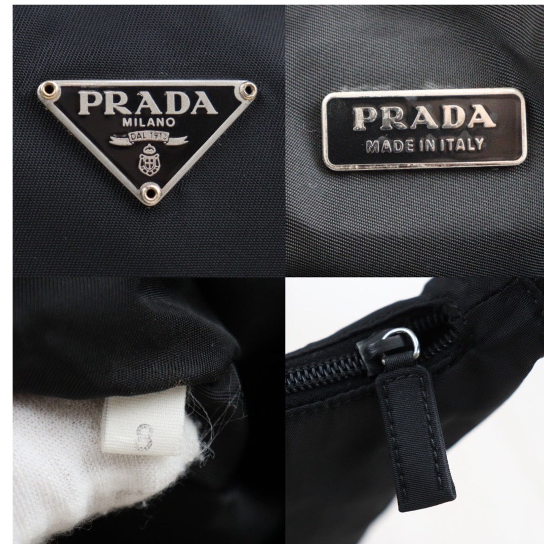 Rank A ｜ PRADA HOBO HandBag Black｜23120805