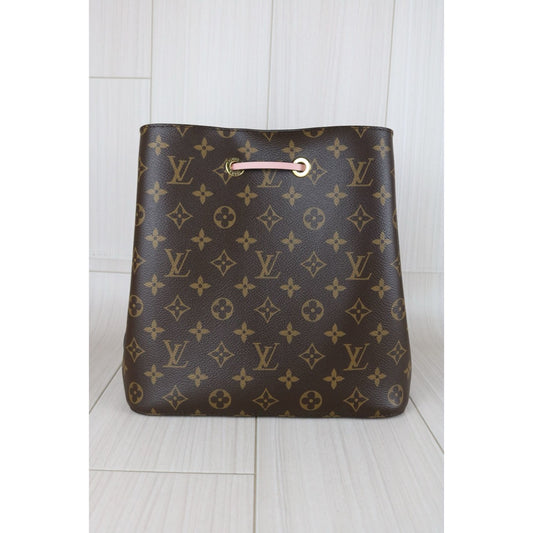Include Entrupy Certificate of Authenticity｜Very Good ( Rank A)｜ Louis Vuitton Monogram Neo Noe Shoulder Bag Pink Current Model｜S25071807