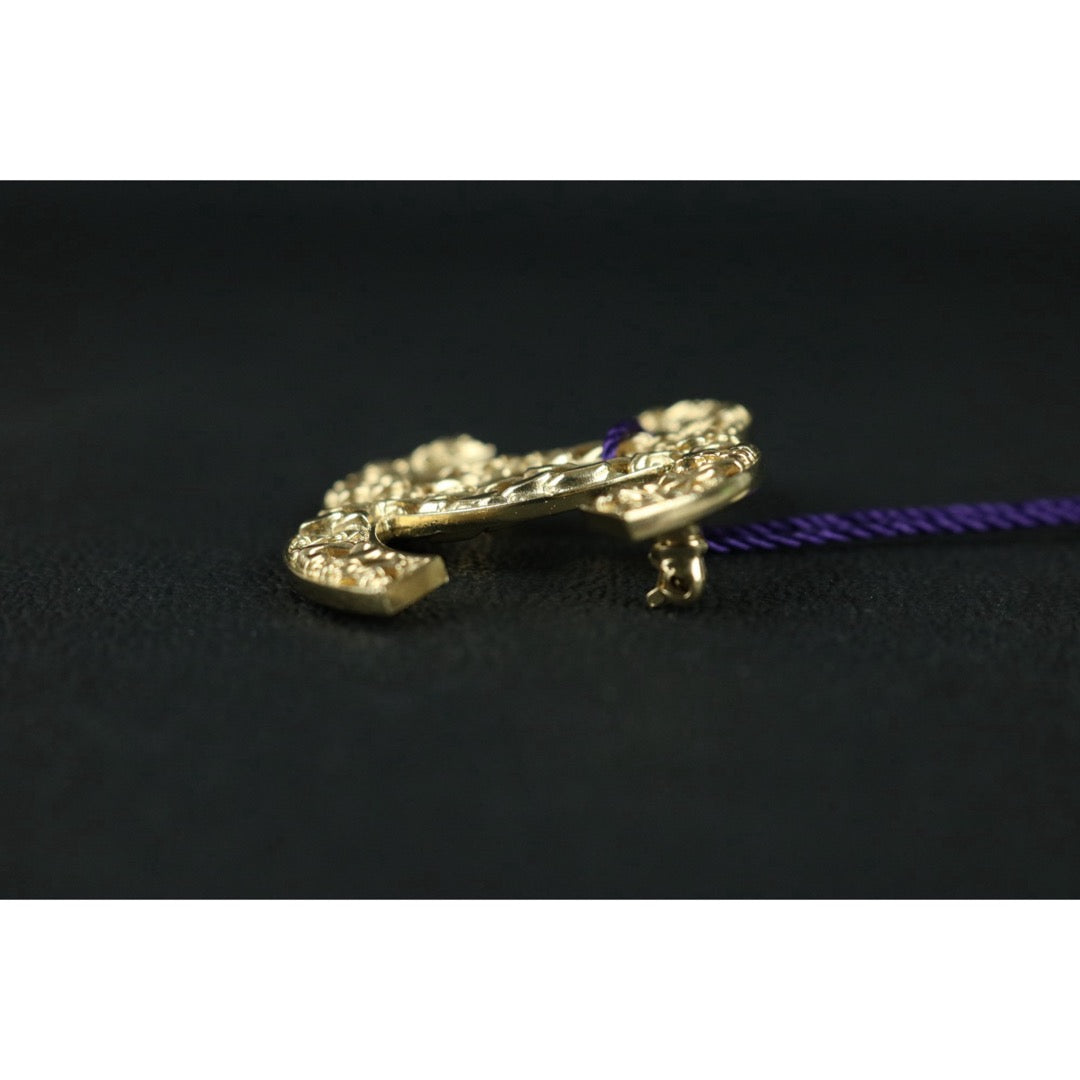 Include Authentic Detective Certificate of Authenticity｜Excellent（Rank SA）｜ CHANEL 14C Coco Mark Hollow Brooch Made In 2014 Year ｜S26050705