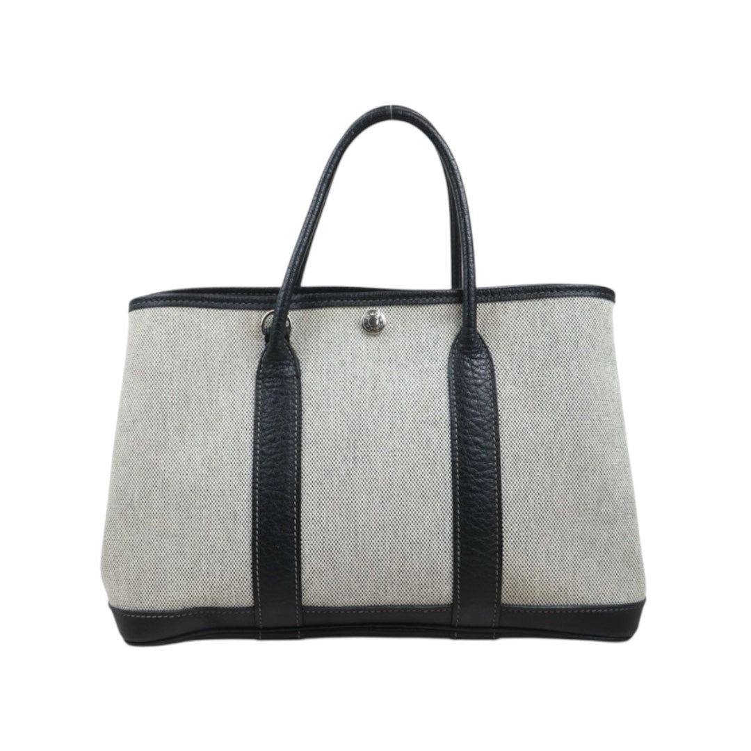 Good ( Rank AB)｜ HERMES Garden Party TPM Handbag □H Stamp Made In 2004 Year｜25092601