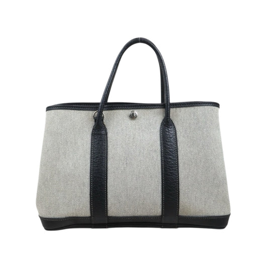 Good ( Rank AB)｜ HERMES Garden Party TPM Handbag □H Stamp Made In 2004 Year｜25092601