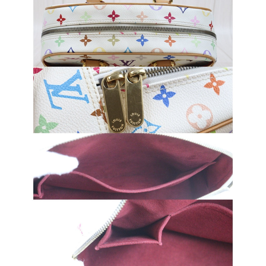 Very Good ( Rank A)｜ LV Takashi Murakam Multi Monogram Trouville Hand Bag｜25082005