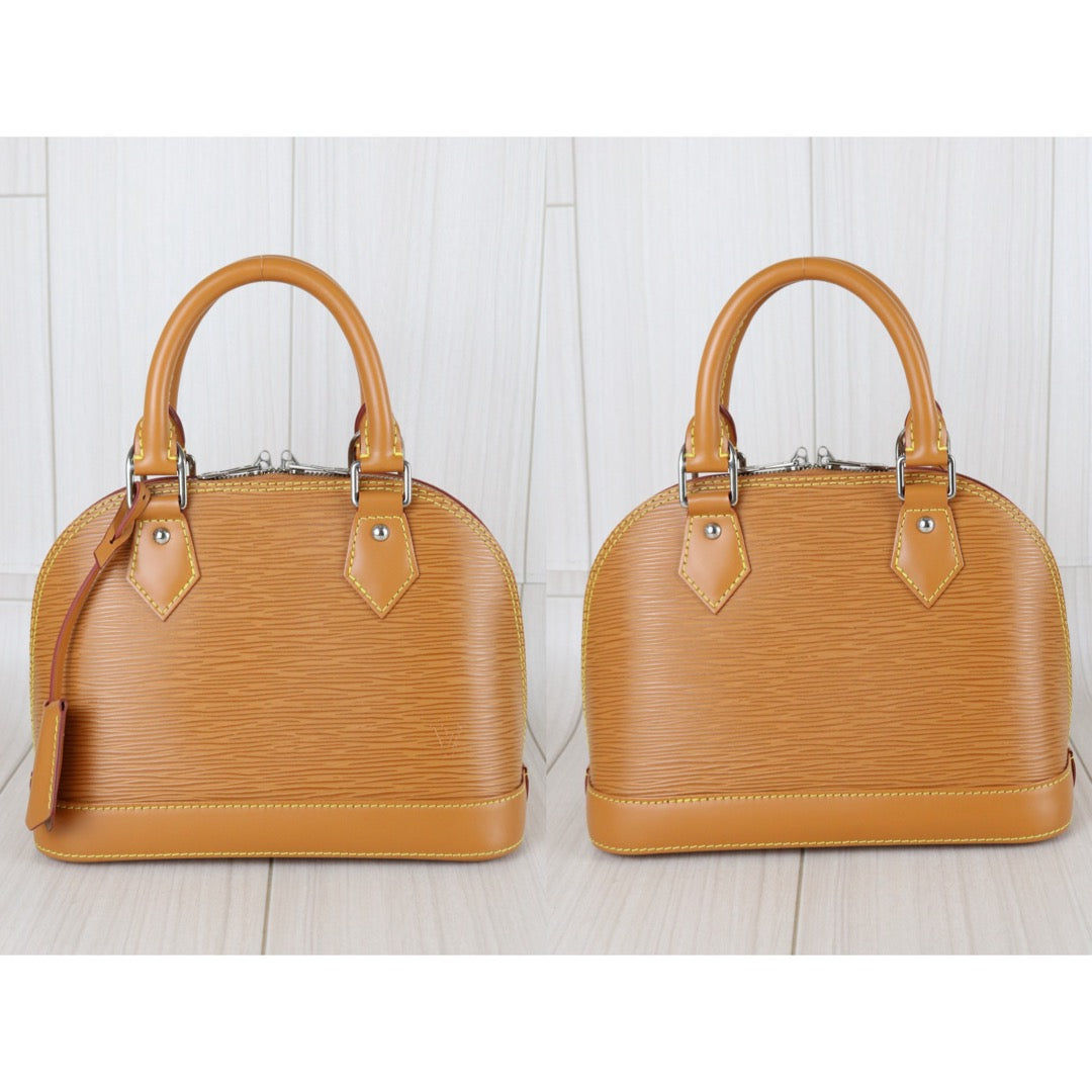 Very Good ( Rank A)｜LV Epi Alma BB HandBag Shoulder Bag Caramel Color｜X25111310