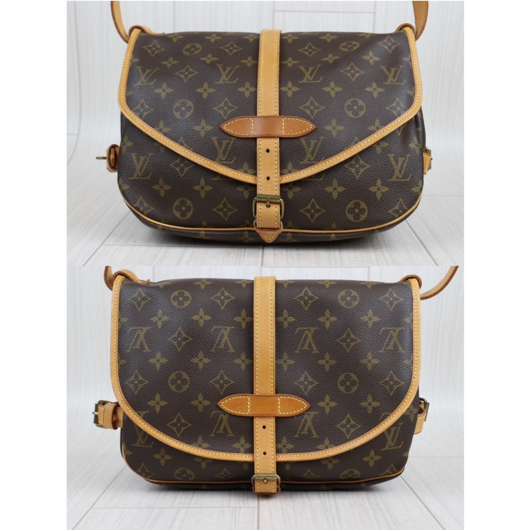 Rank AB｜ LV Monogram Saumur 30 Shoulder Bag｜23112333