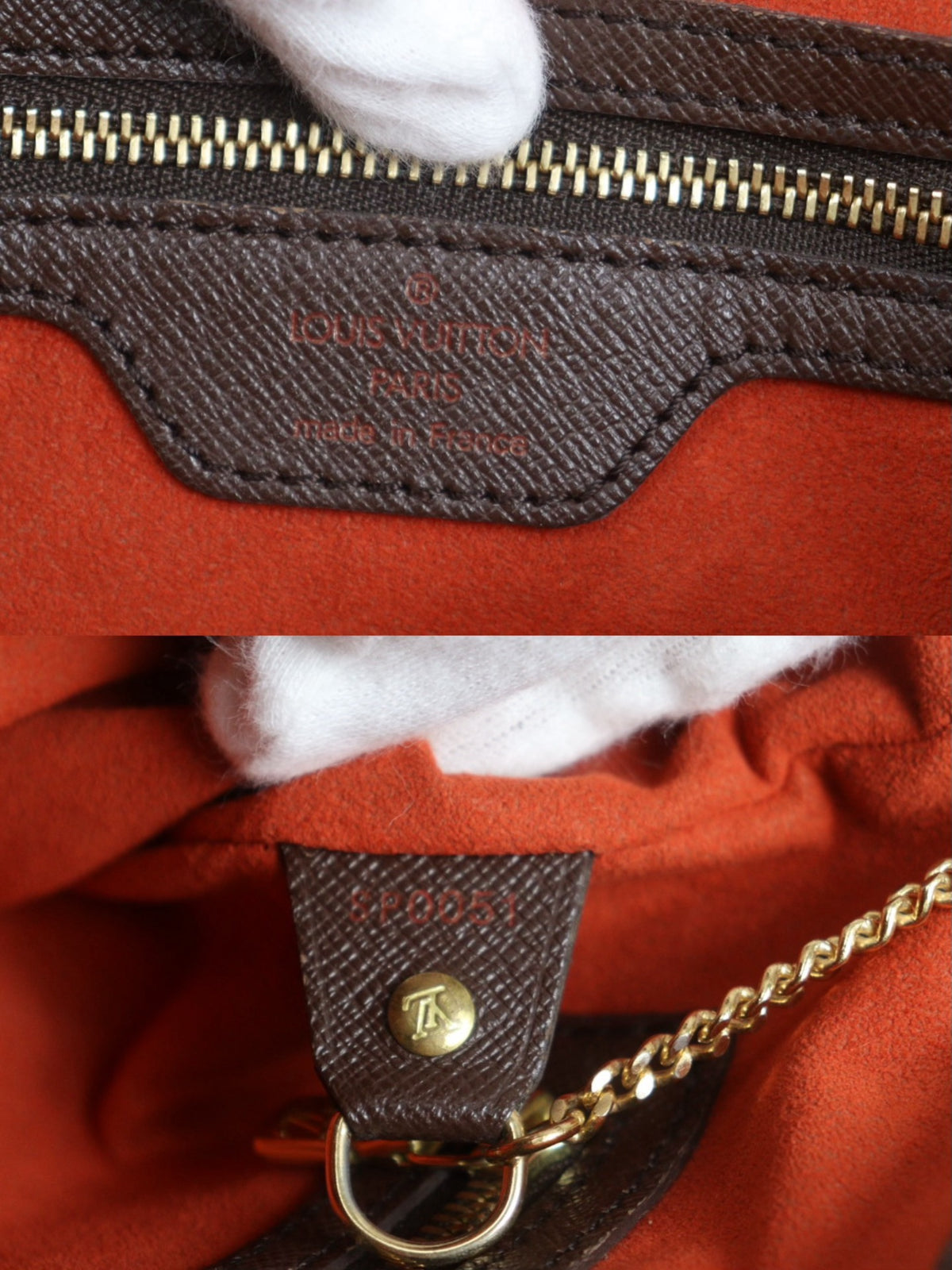 Include Entrupy Certificate of Authenticity｜Very Good ( Rank A) ｜ Louis Vuitton Damier Ebene Marais Bucket PM Shoulder Strap｜26101906