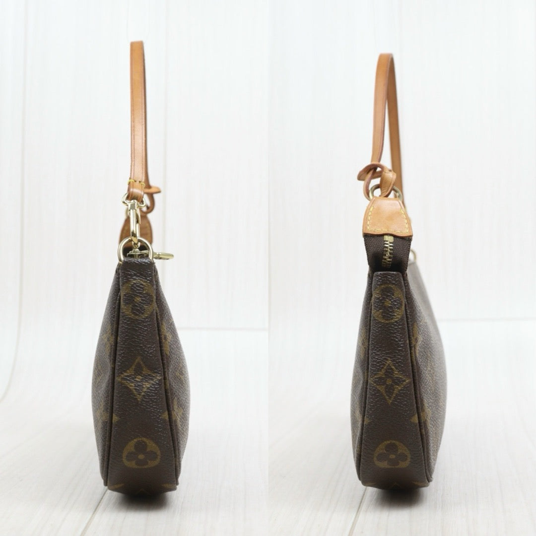 Include Entrupy Certificate of Authenticity｜Good ( Rank AB) ｜ Louis Vuitton Monogram Pochette Accessoire｜26090802