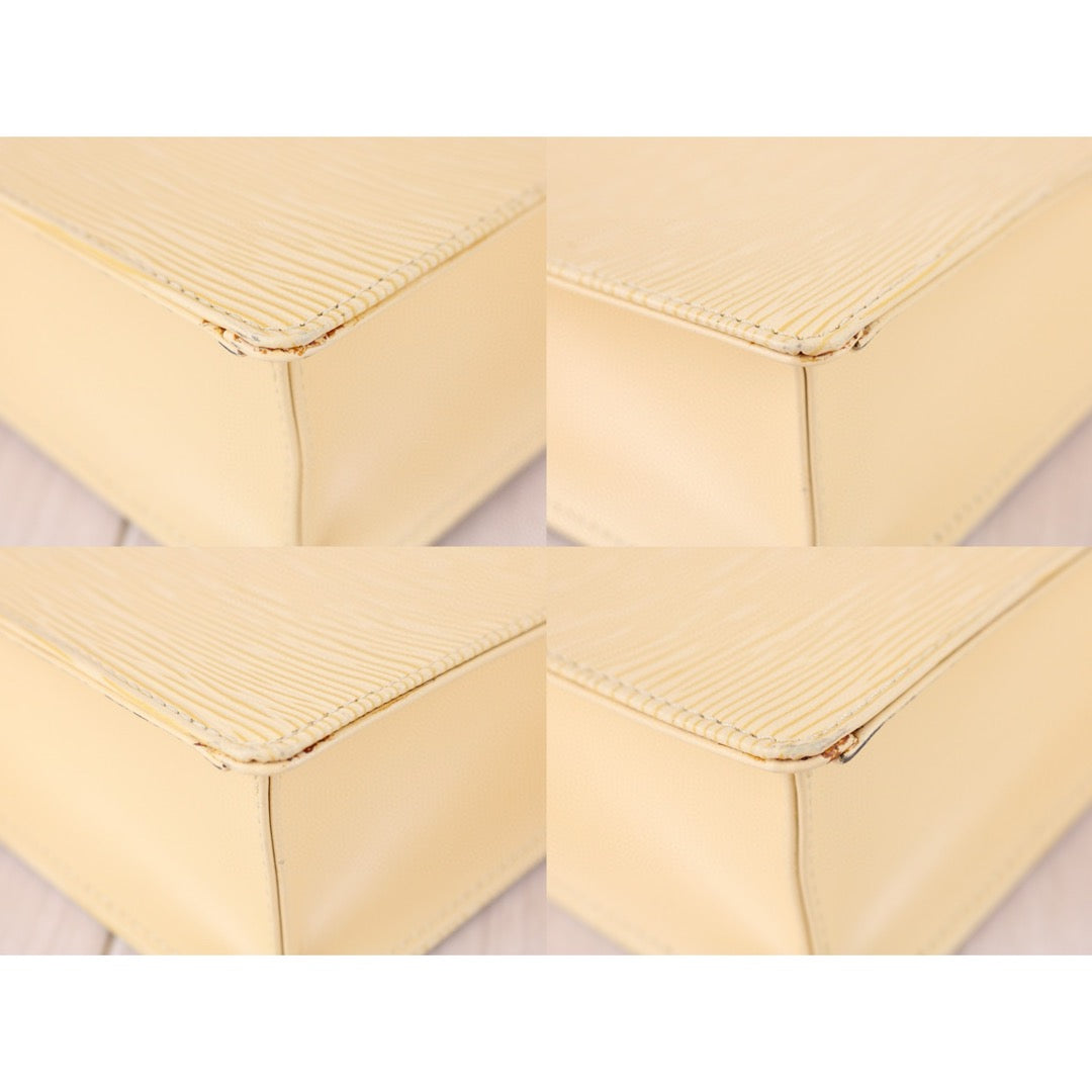 Very Good ( Rank A)｜LV Epi  Ramatuelle Vanilla Shoulder Bag Yellow｜X25032002