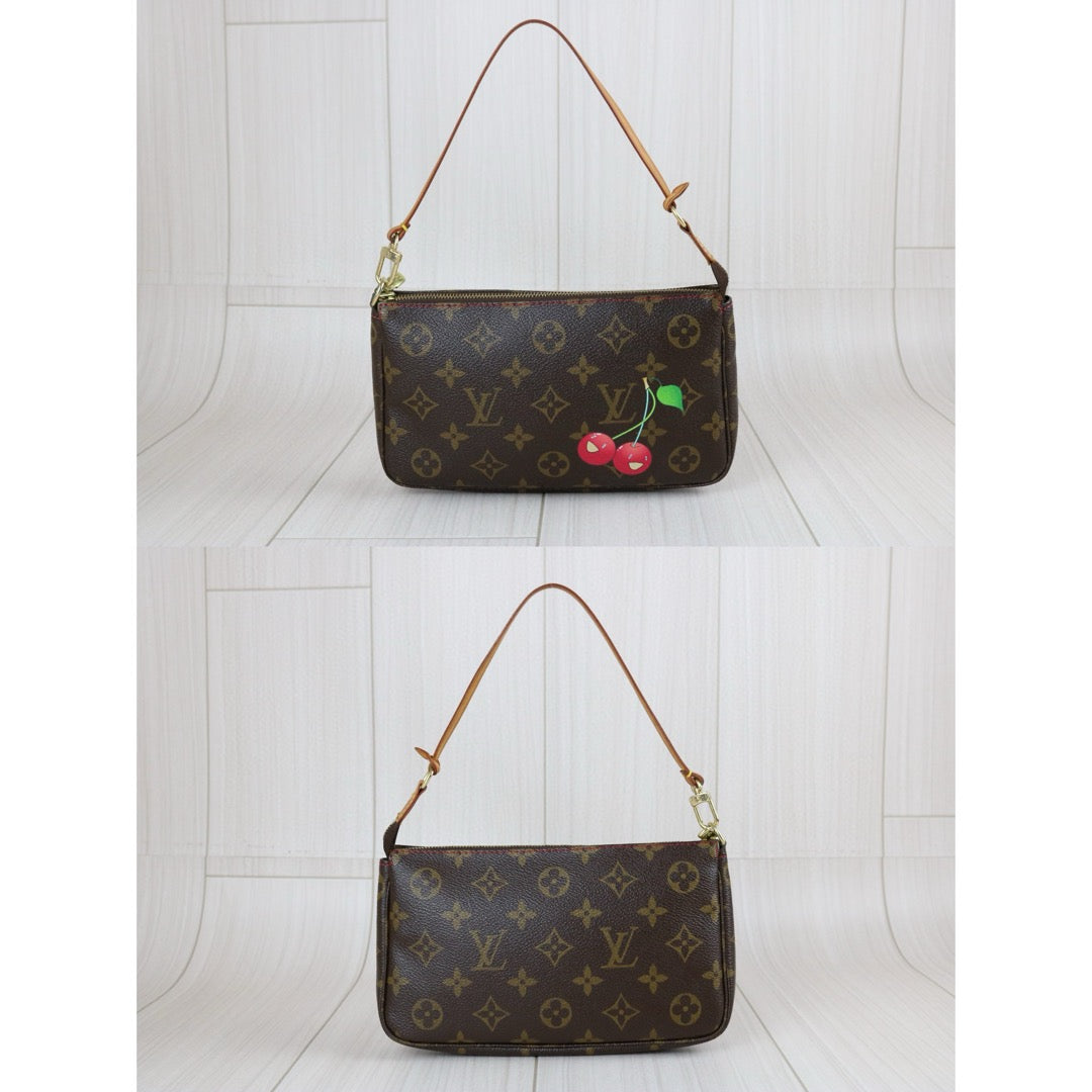 Good ( Rank AB)｜ LV Takashi Murakam Cherry Monogram Pochette Accessoires ｜S24101108