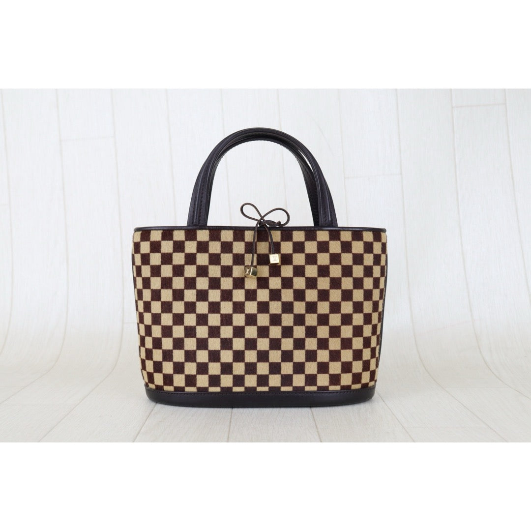 Good ( Rank AB)｜ LV Gazelle Damier Vavin Tote Handbag  Brown ｜H25112804