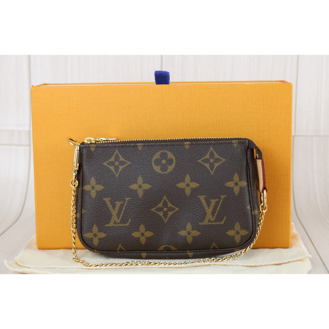 Excellent（Rank SA）｜Full Set  LV Monogram Mini Pochette Accessoires｜X25122311