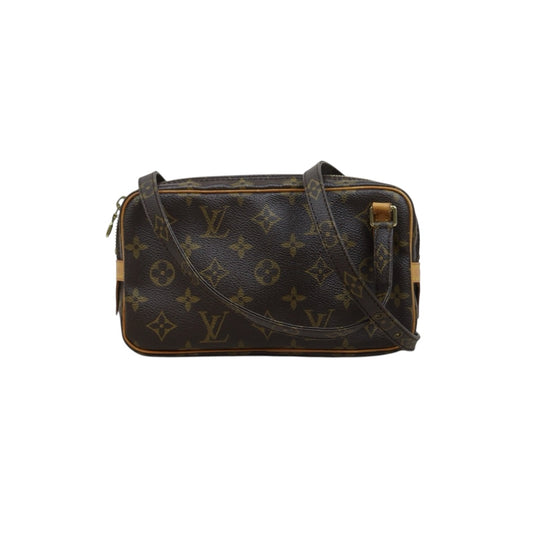 Fair ( Rank B)｜LV Monogram Pochette Marley Bandolier Shoulder Bag｜25121805
