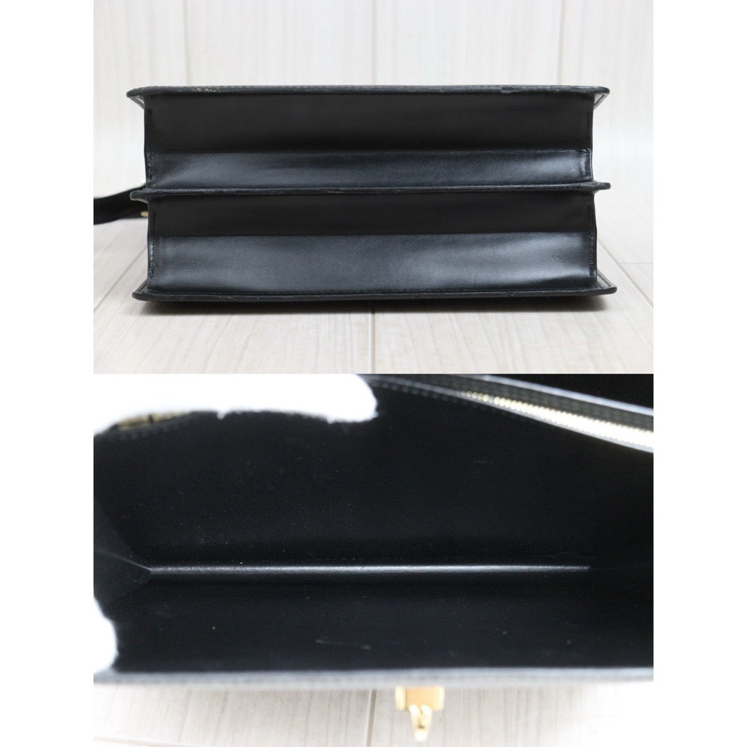 Include Entrupy Certificate of Authenticity｜Good ( Rank AB)｜ Louis Vuitton Epi Capucines Shoulder Bag Black｜26051307