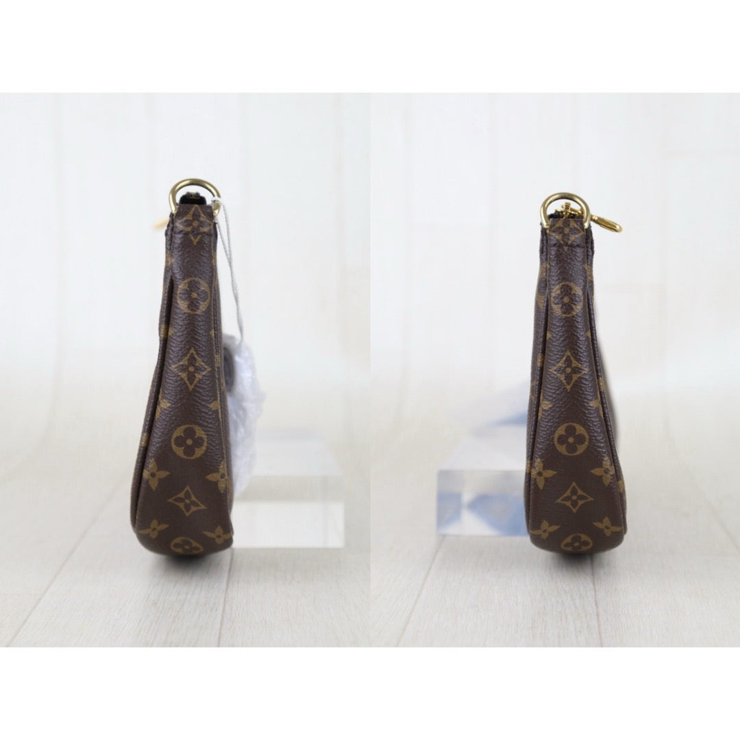 Include Entrupy Certificate of Authenticity｜Very Good ( Rank A)｜Louis Vuitton Monogram Multiti Pochette Accessoire  IC Chips Model ｜S26071804
