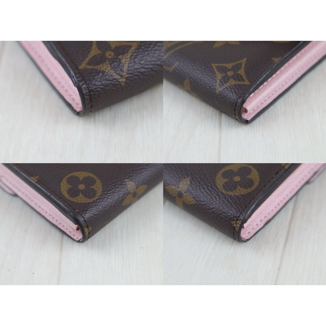 Include Entrupy Certificate of Authenticity｜Good ( Rank AB)｜ Louis Vuitton Monogram Emilie Long Wallet ｜S26072514