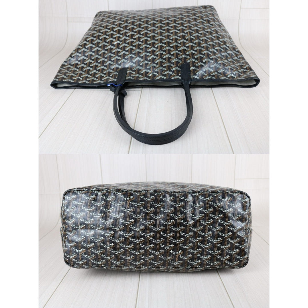 Very Good ( Rank A)｜ Goyard Saint-Louis PM Tote Bag Black｜S25063006
