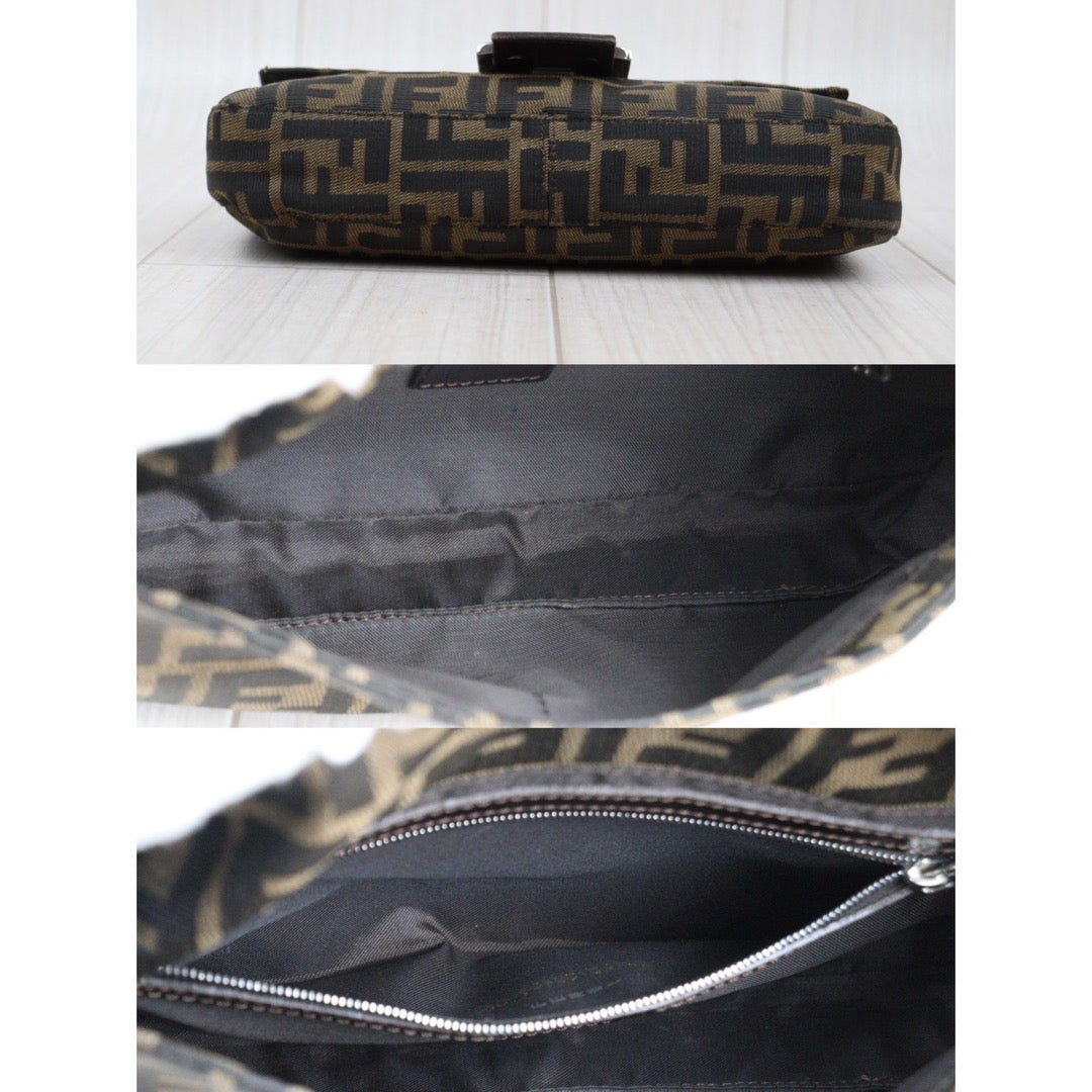 Rank AB ｜ FENDI Zucca Mamma Baguette Shoulder Bag｜24032906