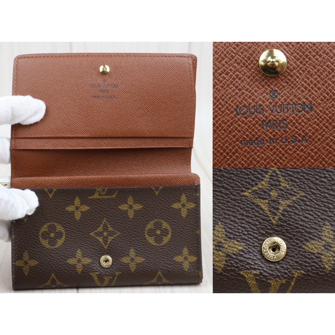 Rank A ｜LV Monogram Wallet｜23111605