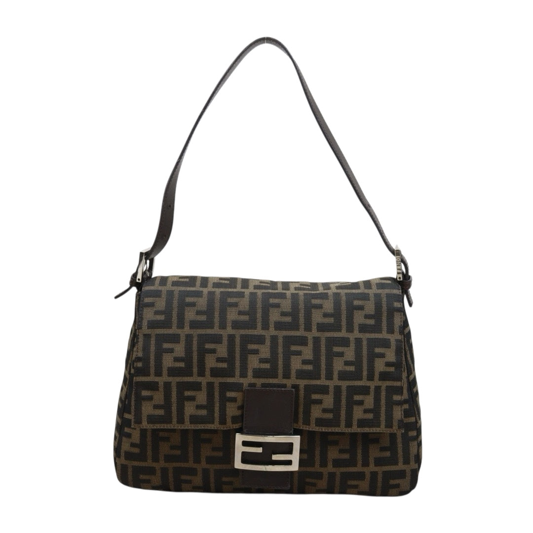 Good ( Rank AB)｜ FENDI Zucca Mamma Baguette Shoulder Bag｜25082206
