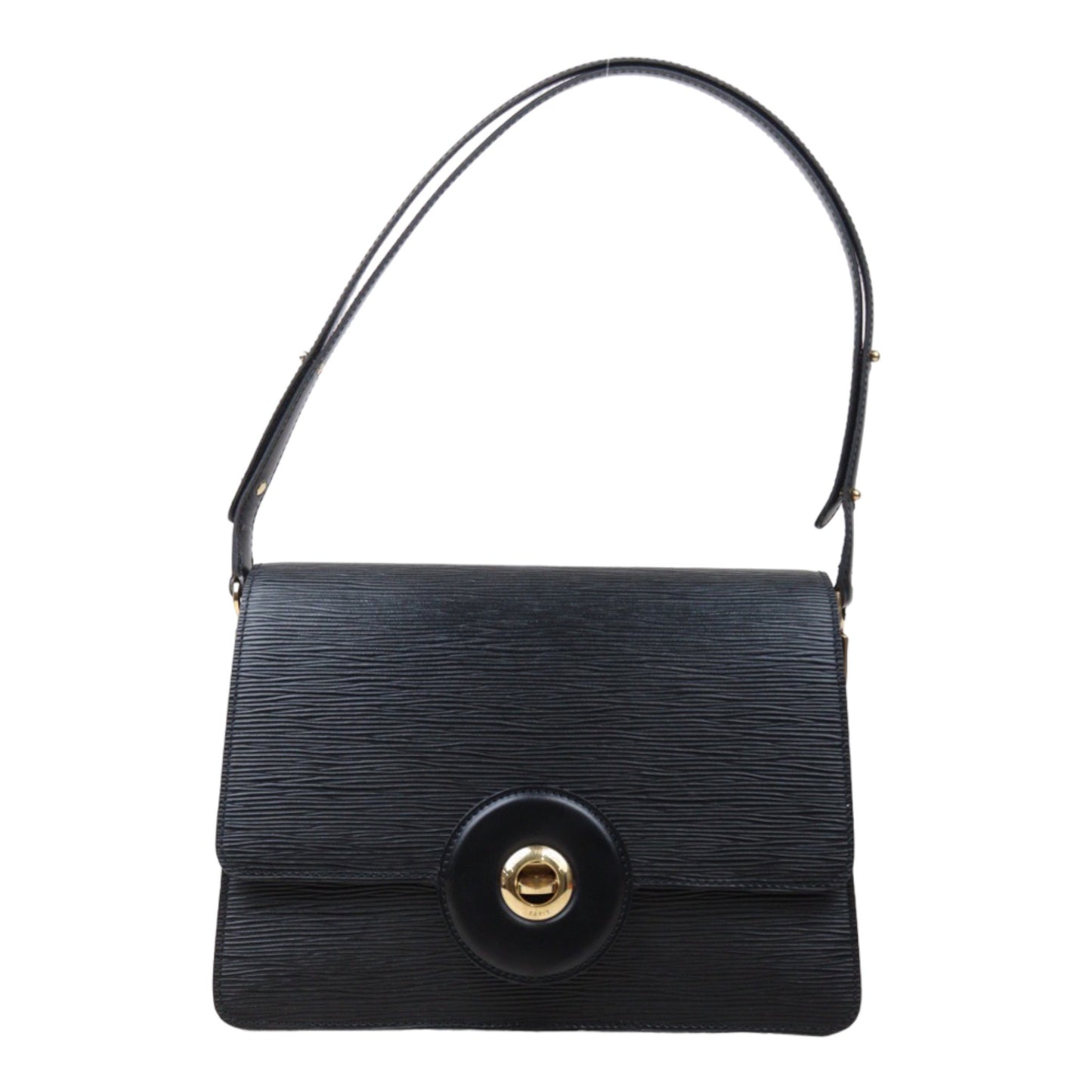 Rank A｜ LV Epi Shoulder Bag Black｜24052105