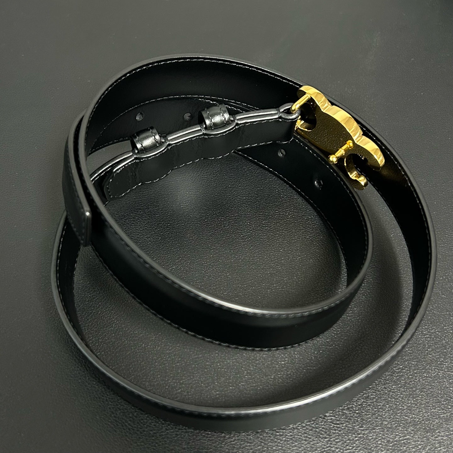Very Good ( Rank A)｜ CELINE Triomphe Belt