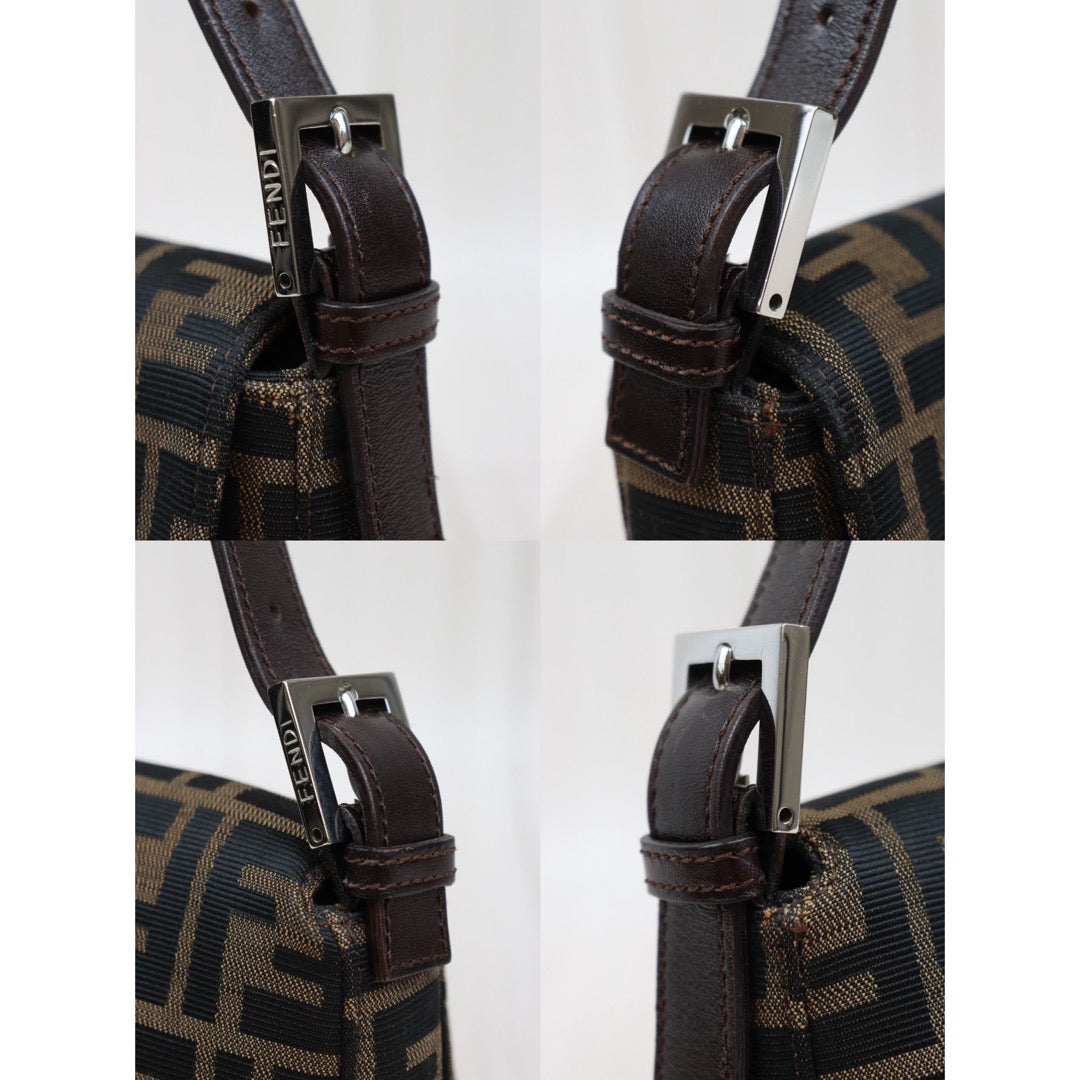 Rank A ｜ FENDI Zucca Mamma Baguette Shoulder Bag｜24040401