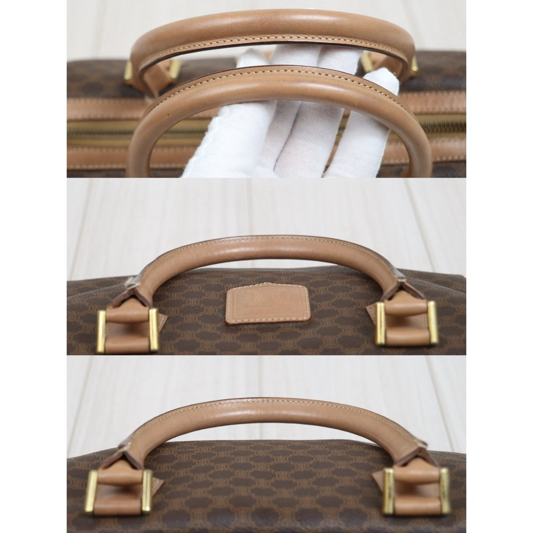 Include Entrupy Certificate of Authenticity｜Good ( Rank AB)｜CELINE Macadam Poston 25  Hand Bag ｜26031904