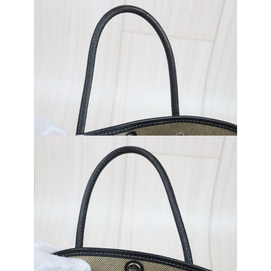 Good ( Rank AB)｜ HERMES Garden Party TPM Handbag □H Stamp Made In 2004 Year｜25092601