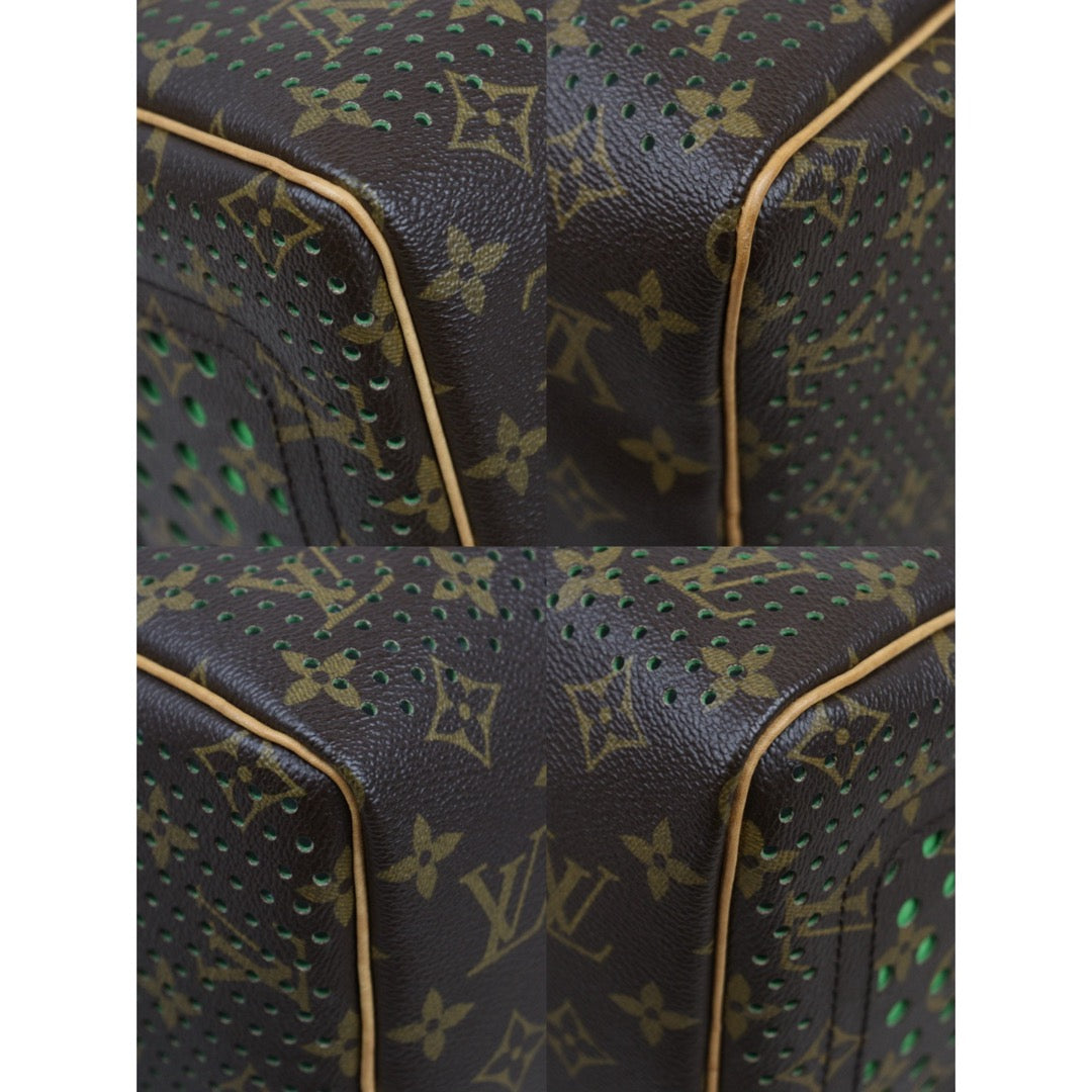 Good ( Rank AB) ｜ LV Monogram Hollow Design  Speedy 30 Hand Bag Green Limited edition｜25051902