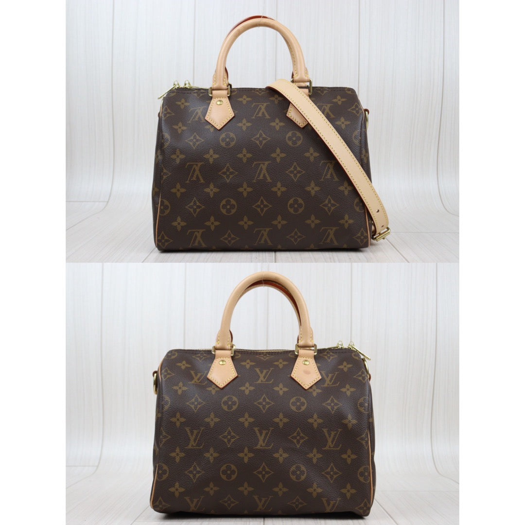 Rank A｜ LV Monogram Speedy 25 Hand Bag With Shoulder Strap｜24030518