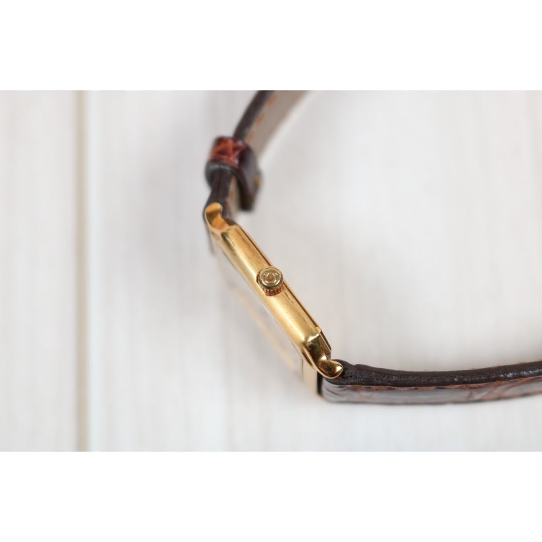 Good ( Rank AB)｜OMEGA De Ville 18k Gold Plated Quartz Watch ｜S24051503