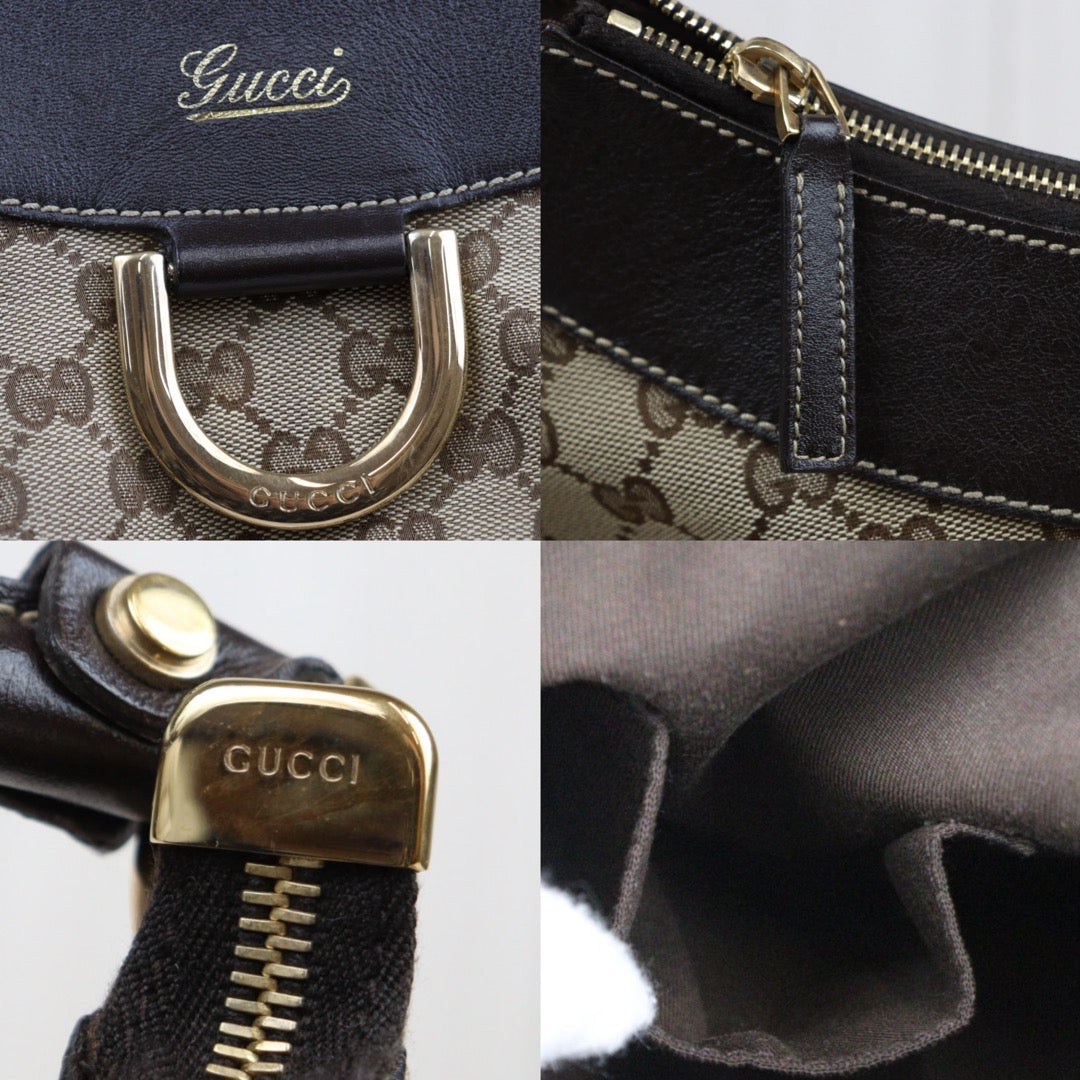 Rank A ｜ GUCCI  GG Canvas Shoulder Bag ｜J24022710