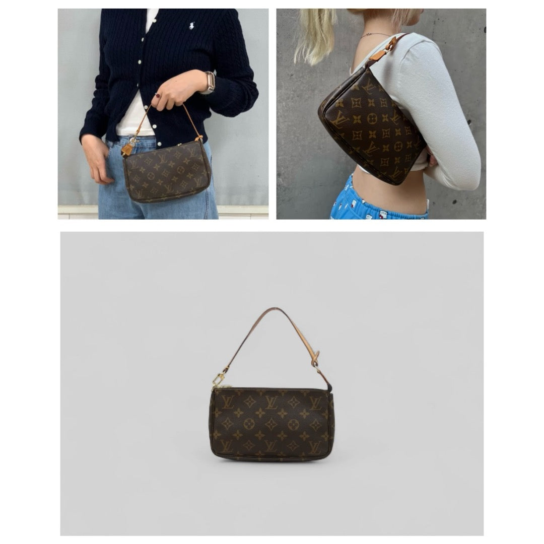 Good ( Rank AB)｜LV Monogram Pochette Accessoires ｜25051509
