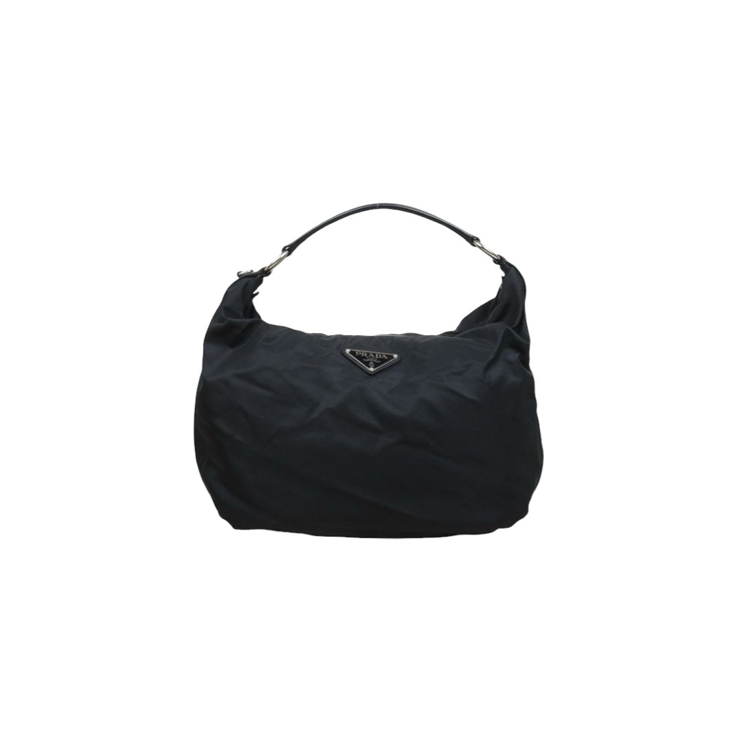 Very Good ( Rank A) ｜ PRADA HOBO GM Black HandBag ｜25120608