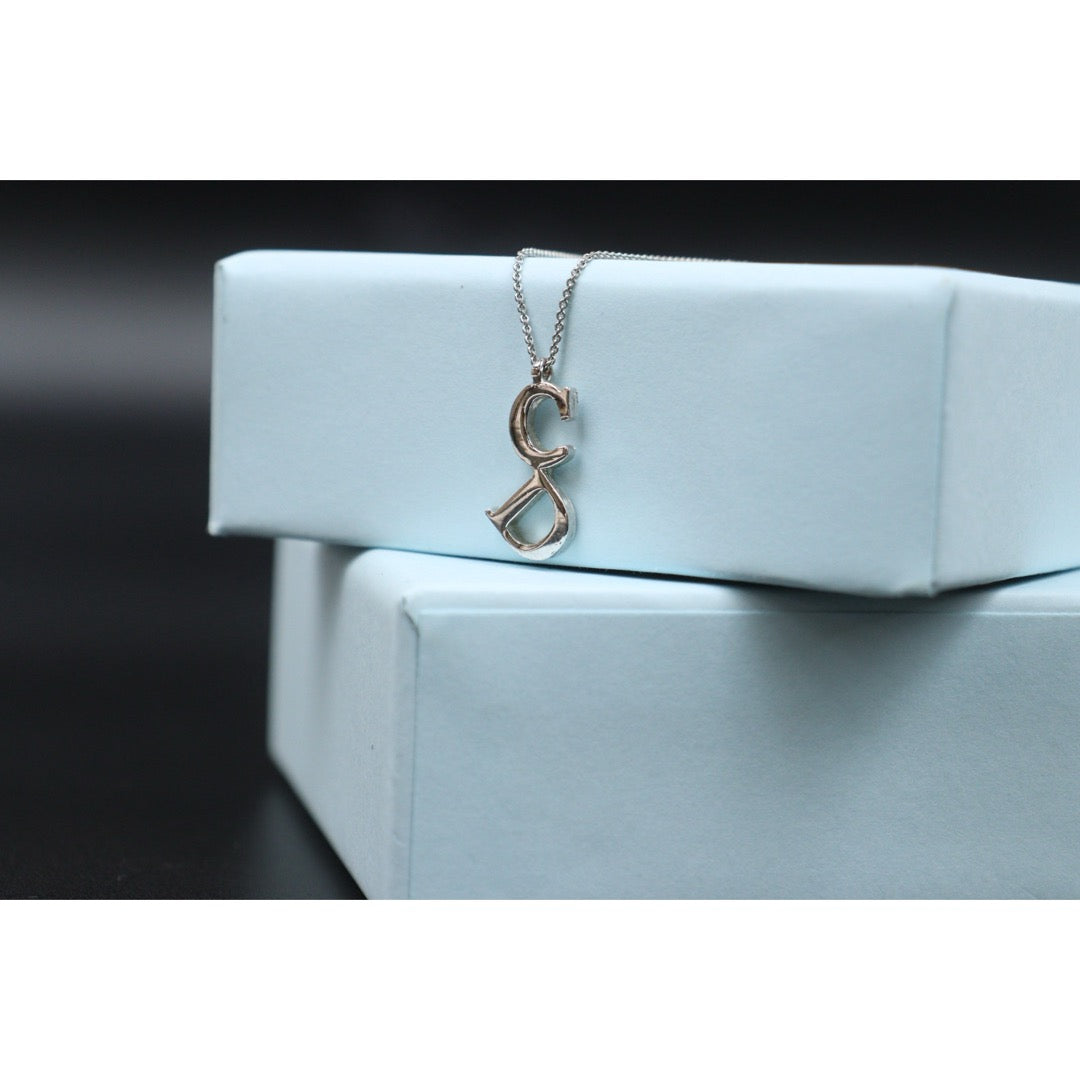 Very Good ( Rank A) ｜ Dior Vintage CD Necklace Silver ｜V25061908