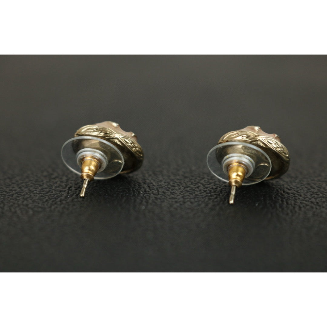 Very Good ( Rank A)｜CHANEL COCO Mark  Pink Earrings｜F25012305