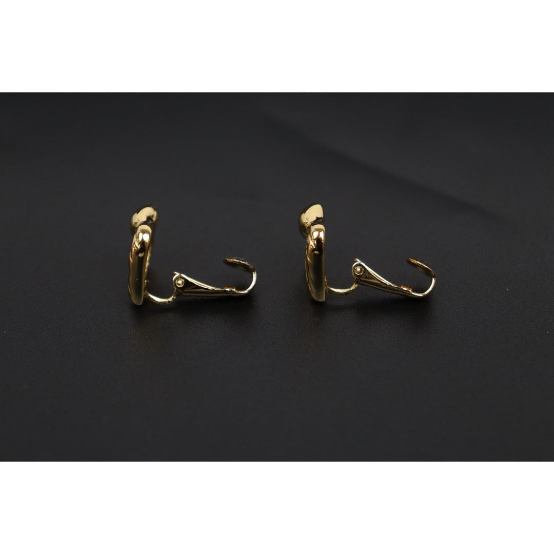 Very Good ( Rank A)｜ Dior CD Heart  Necklace Earring Set ｜V25110619