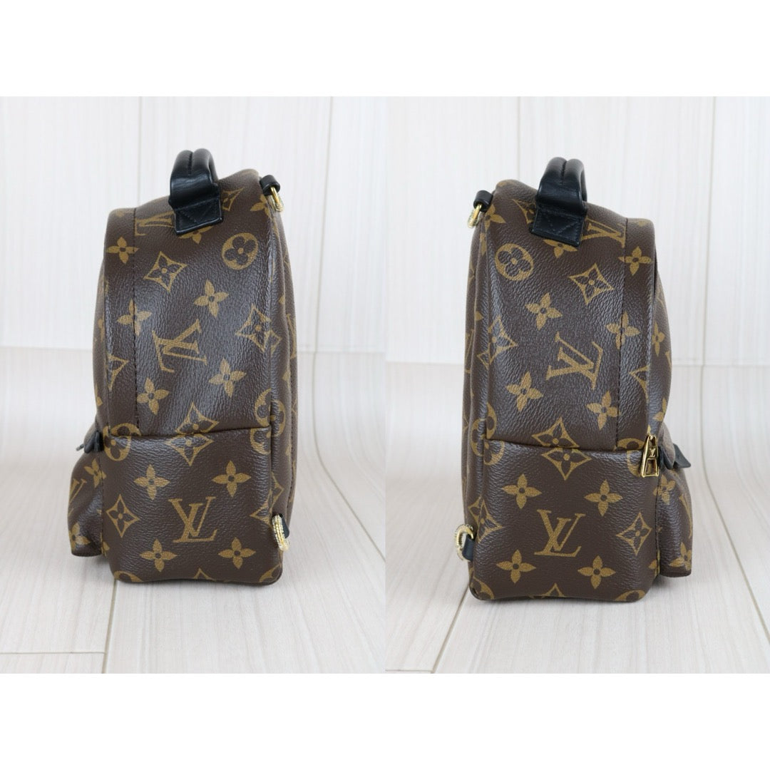 Very Good ( Rank A) ｜  LV Monogram Coated Canvas Mini Palm Springs Backpack｜X25070605
