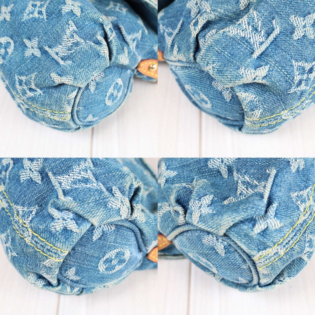 Rank AB ｜  LV Monogram Denim  Shoulder Bag  ｜S24070903