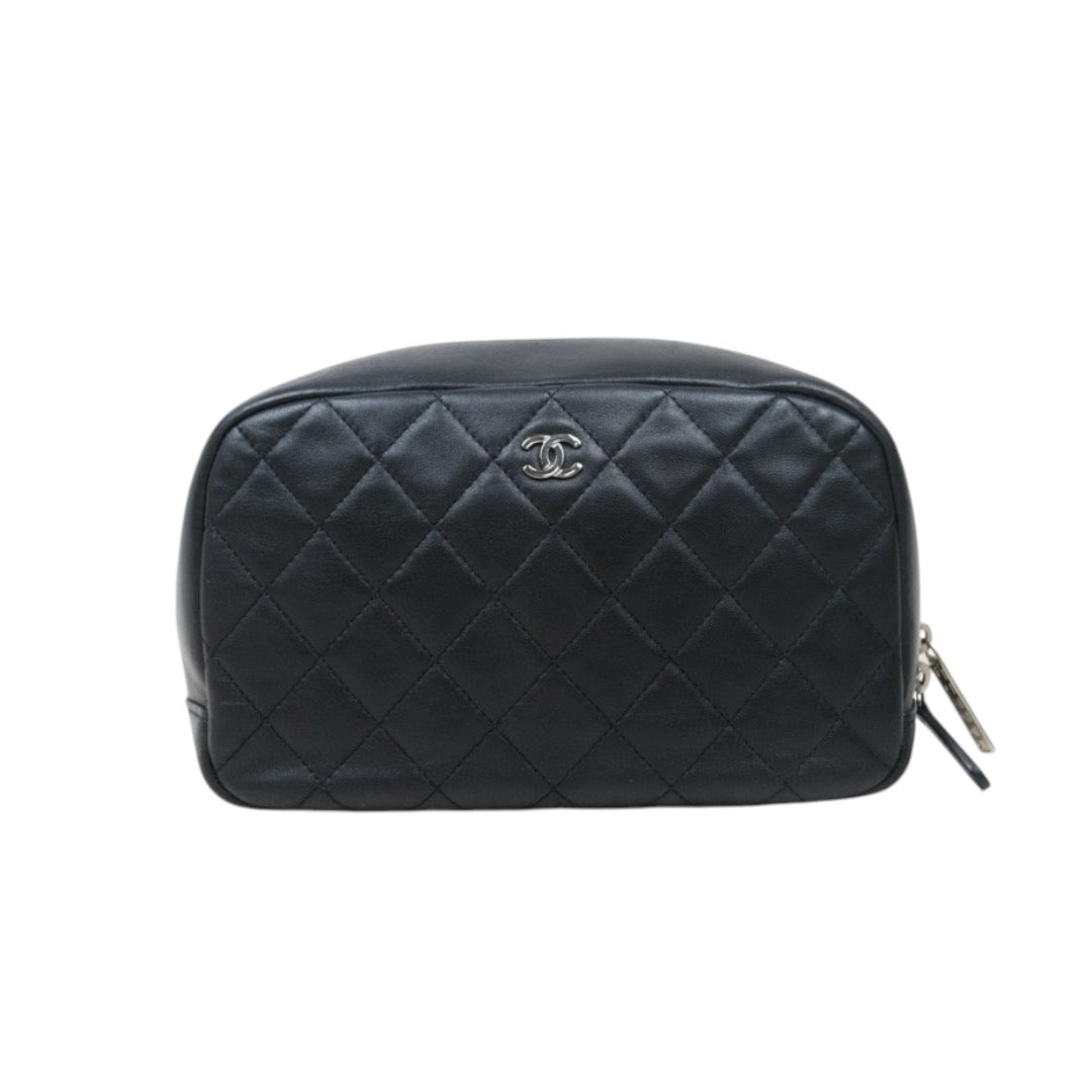 Good ( Rank AB)｜ CHANEL  Lamb Skin Vanity Handbag  Made In 2016～2017Year ｜24112601
