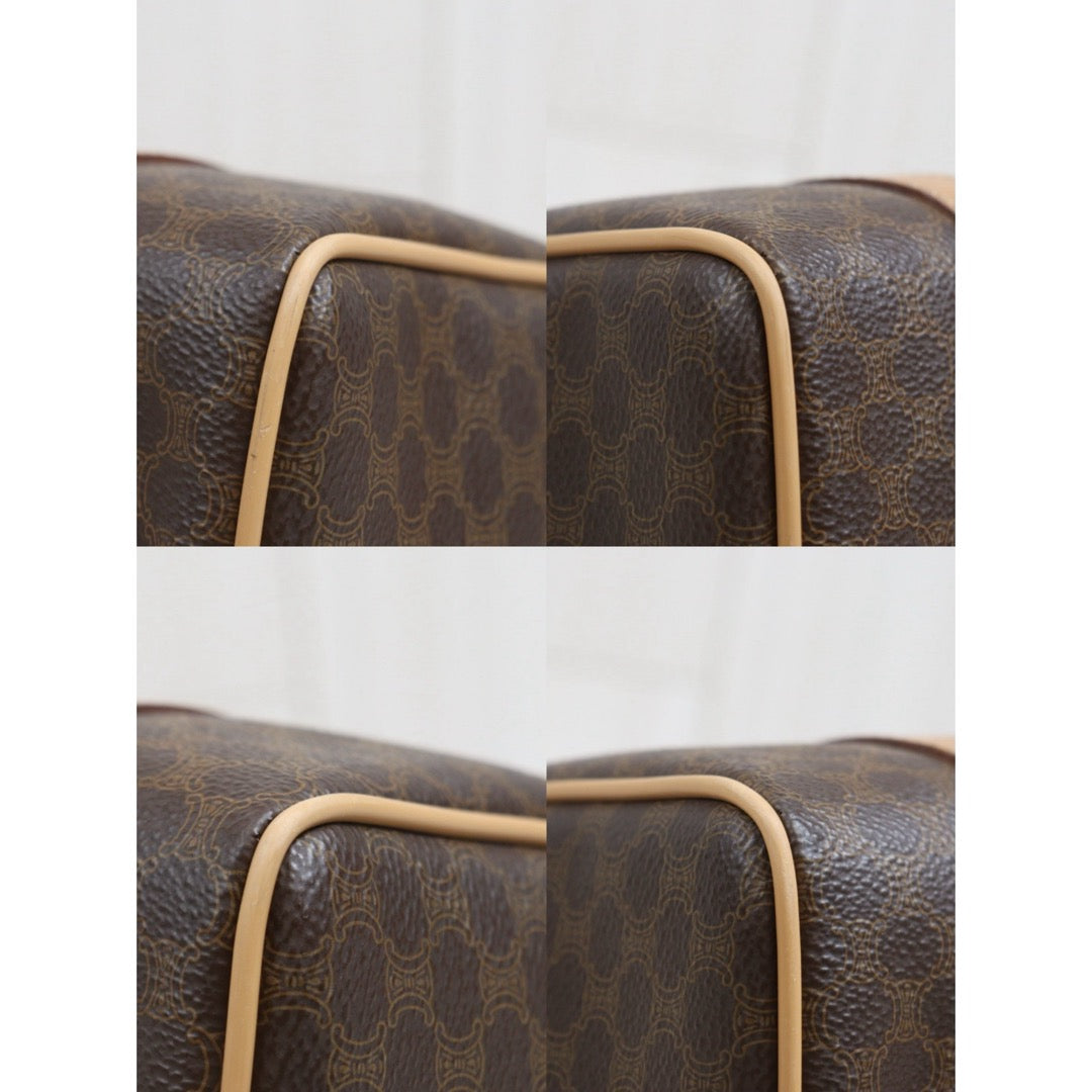 Include Entrupy Certificate of Authenticity｜Good ( Rank AB)｜ CELINE Macadam Boston Hand Bag ｜26091806