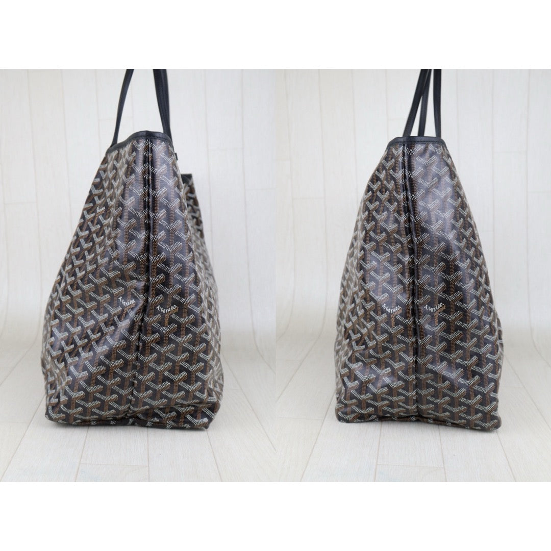 Very Good ( Rank A)｜ Goyard Saint-Louis GM Tote Bag Black｜H25052611