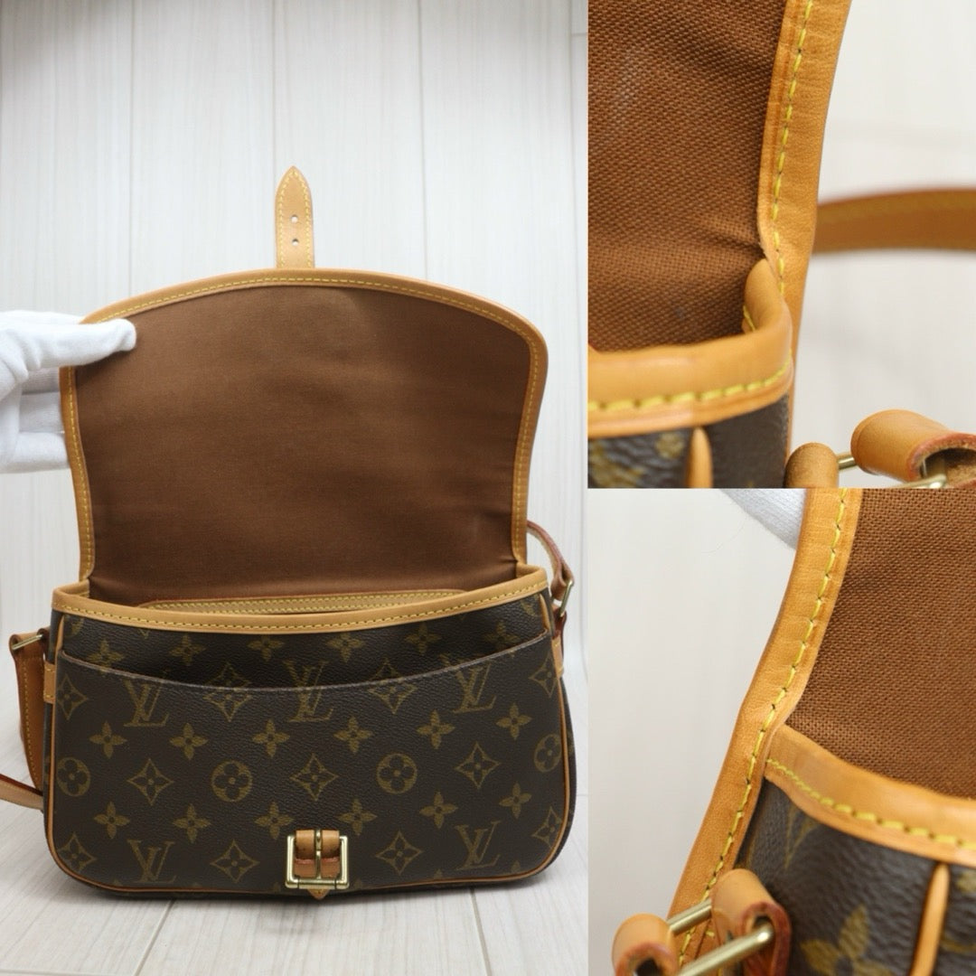Include Entrupy Certificate of Authenticity｜Good ( Rank AB)｜Louis Vuitton Monogram Baguette Postman ShoulderBag ｜26071601