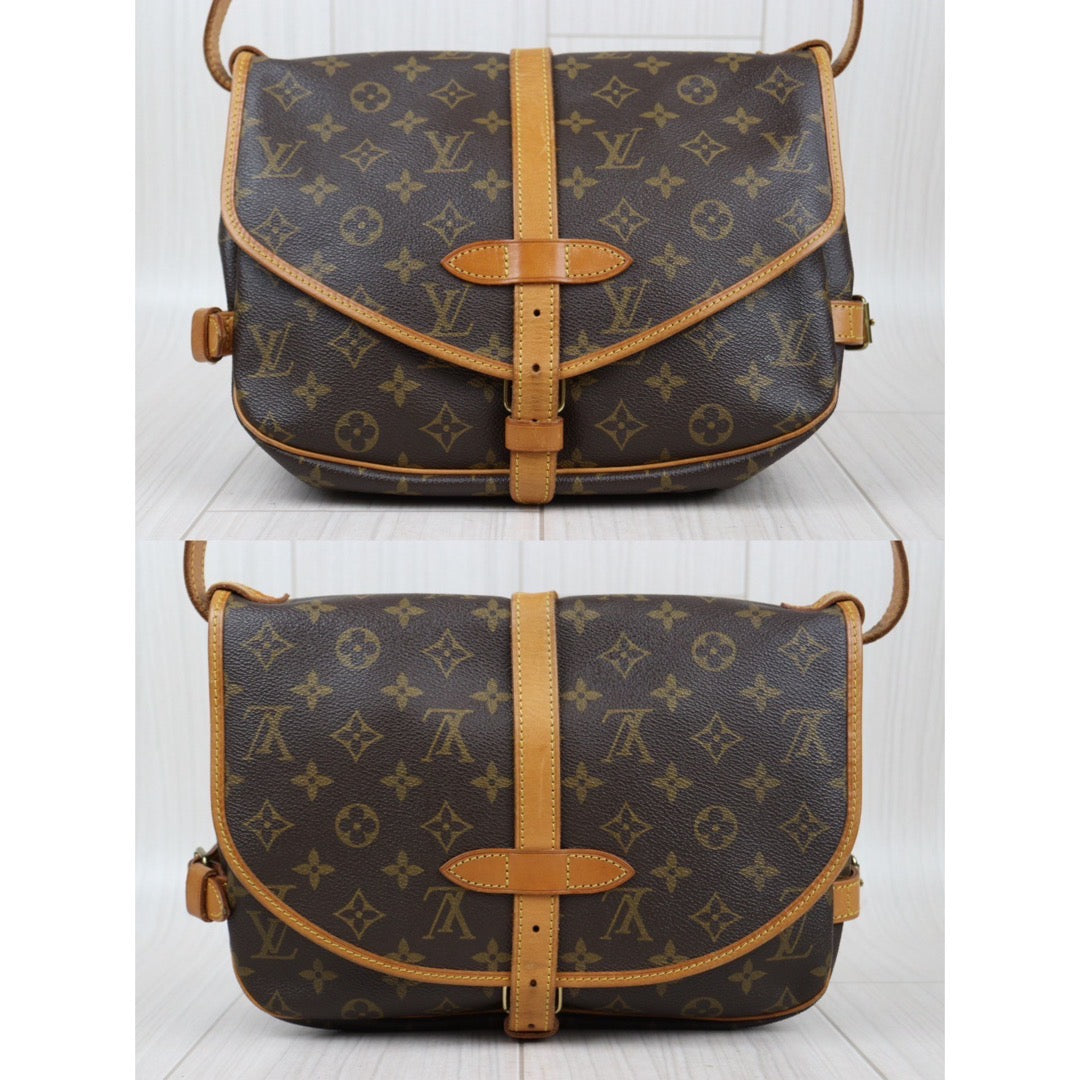 Rank AB ｜ LV Monogram Saumur 30 Shoulder Bag｜24012913