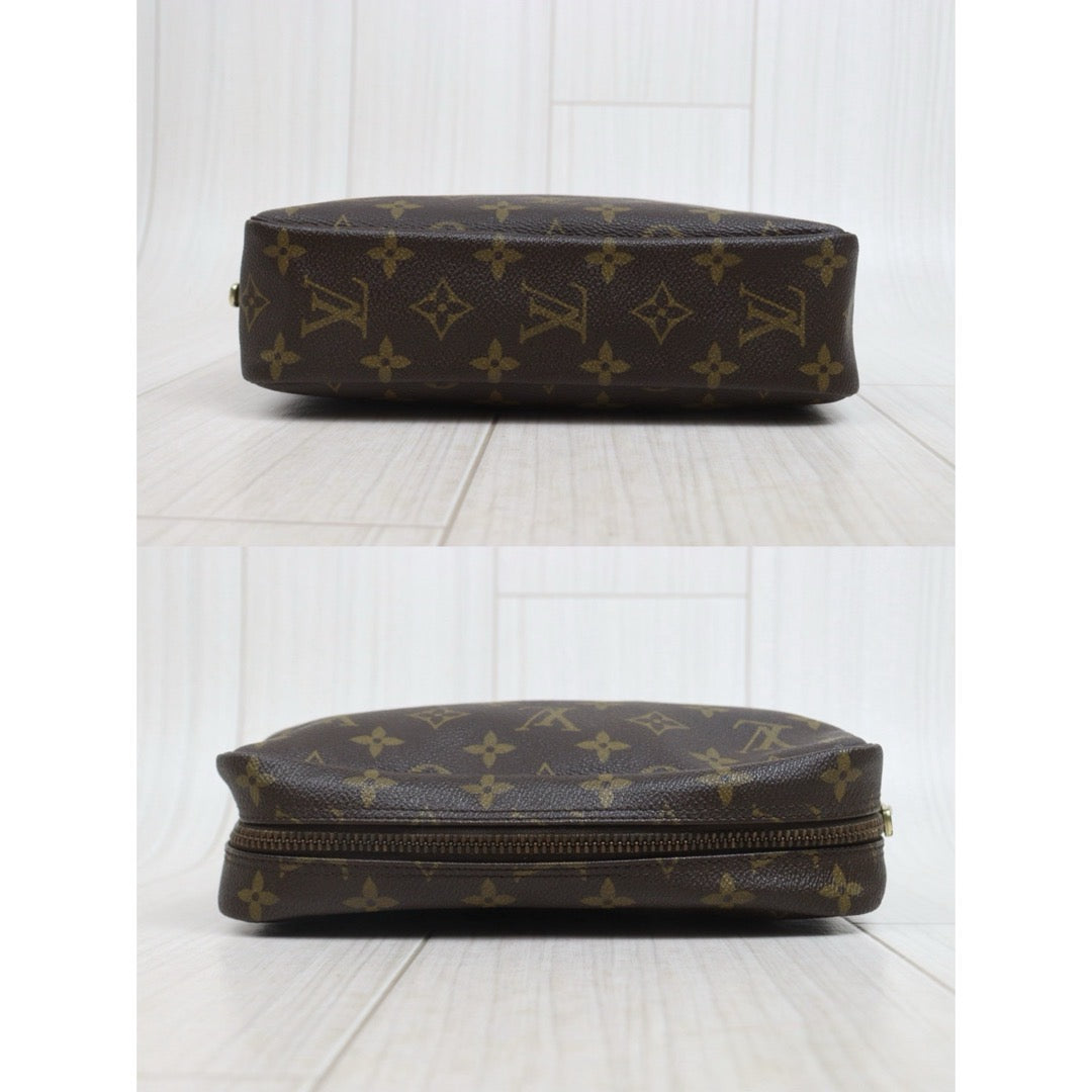 Include Entrupy Certificate of Authenticity｜Good ( Rank AB)｜ Louis Vuitton Truth Toilet 23 Monogram Makeup Pouch｜26082103