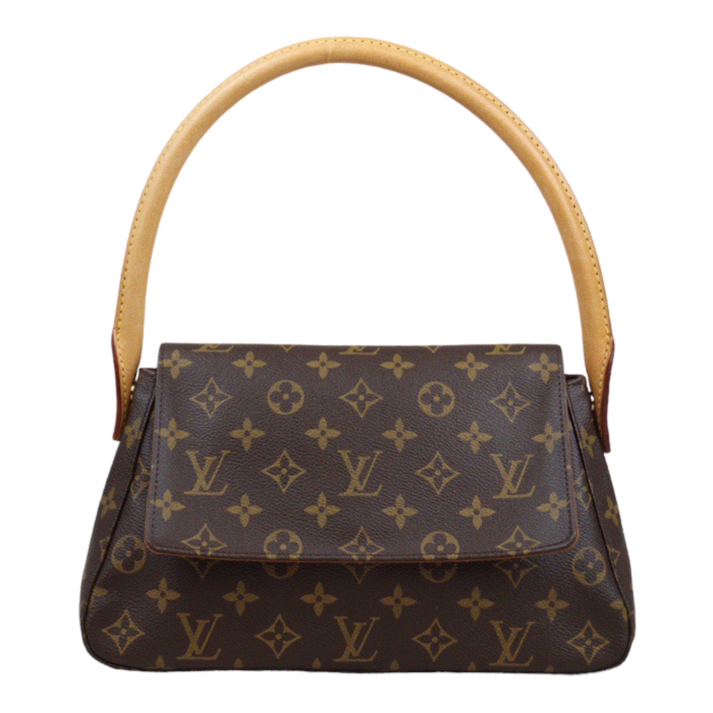 Rank AB ｜ LV Monogram Looping Mini Shoulder Bag ｜24011207