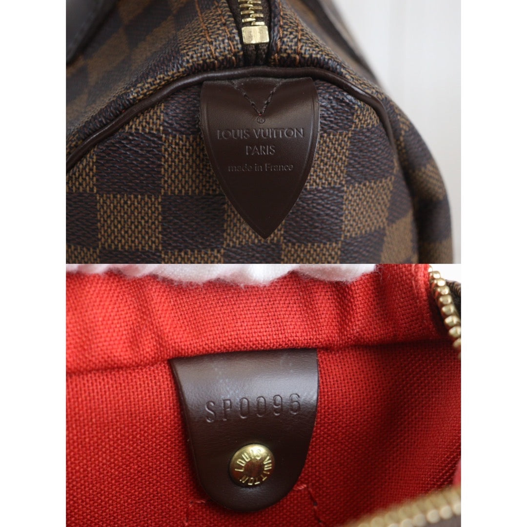 Rank AB ｜ LV Damier Speedy 25 HandBag ｜23090705