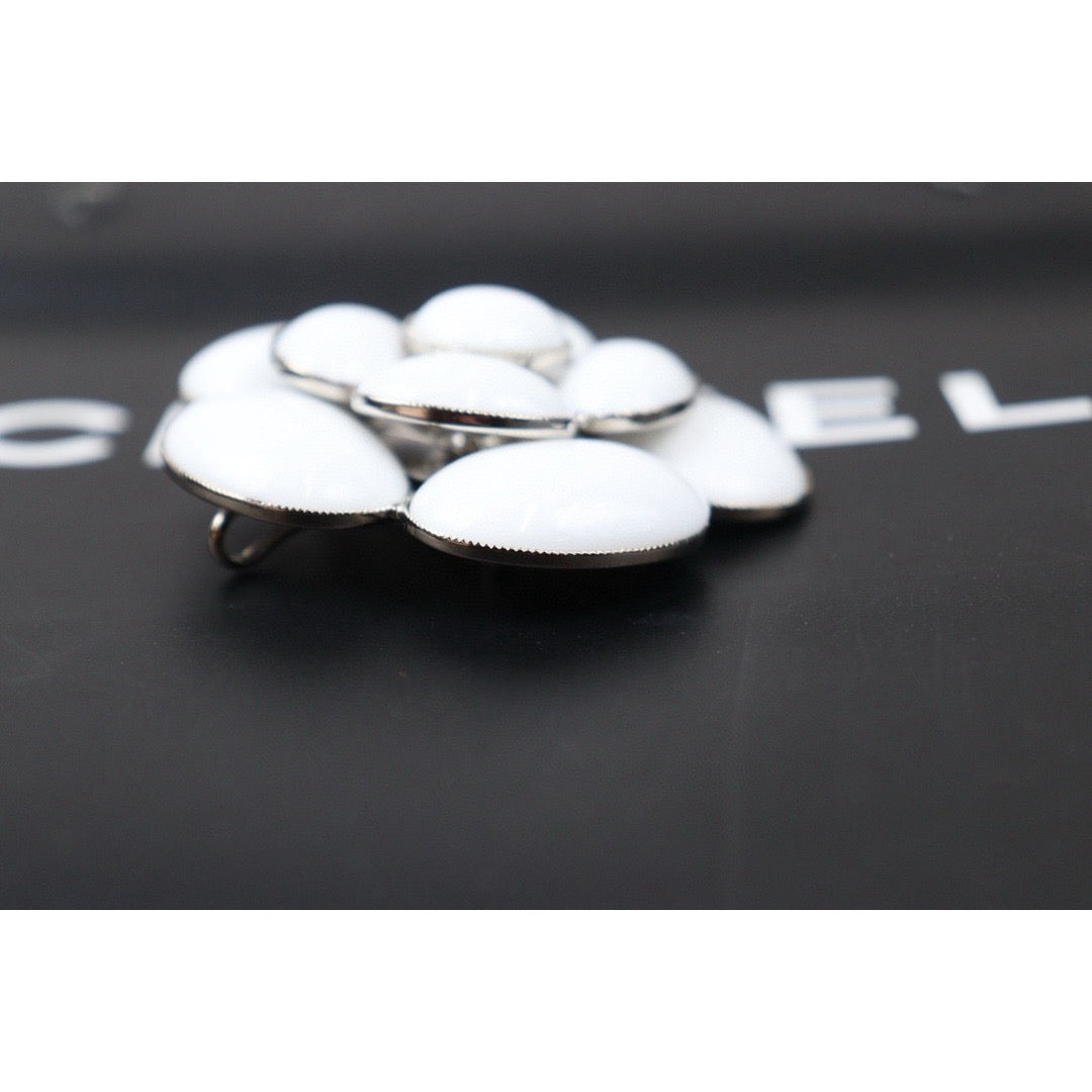 Very Good ( Rank A)｜ CHANEL Camellia Ceramic  Brooch ｜Q24080804