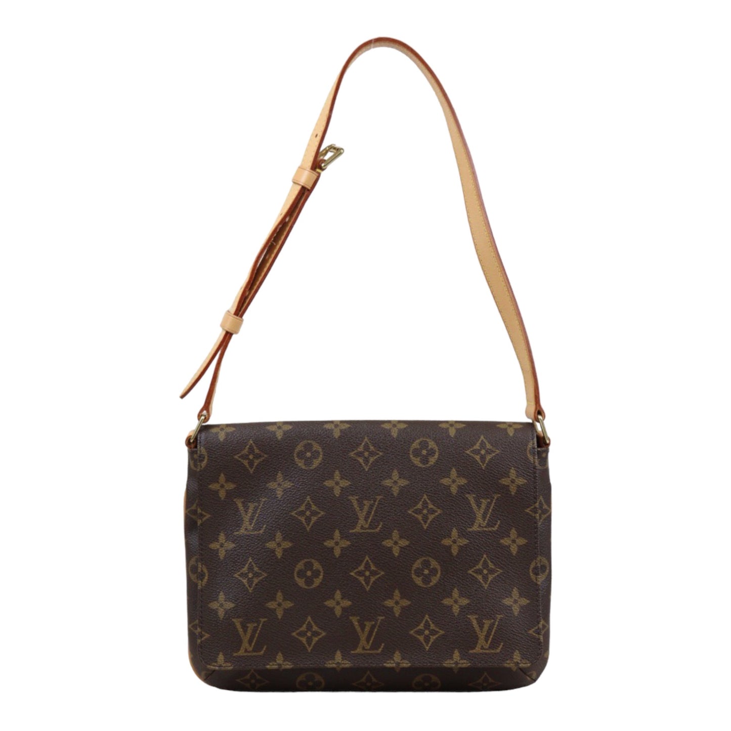 Rank A｜ LV Monogram Musette Tango Shoulder Bag｜24011817
