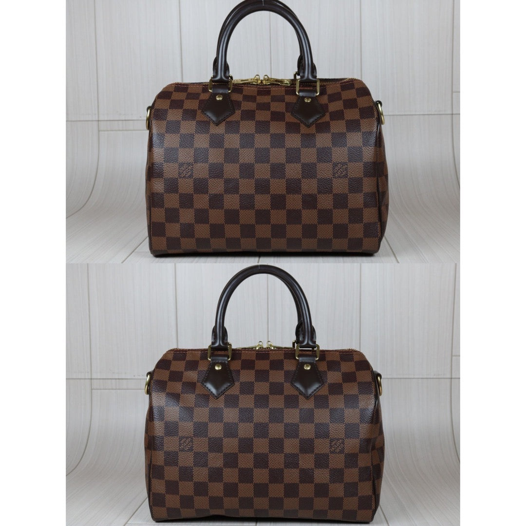 Rank A｜ LV Damier Speedy 25 Hand Bag With Shoulder Strap｜S24052403